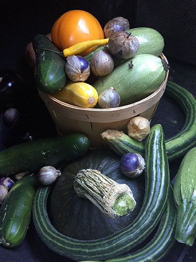 produce in basket